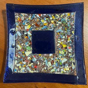 Handblown Murano small tray